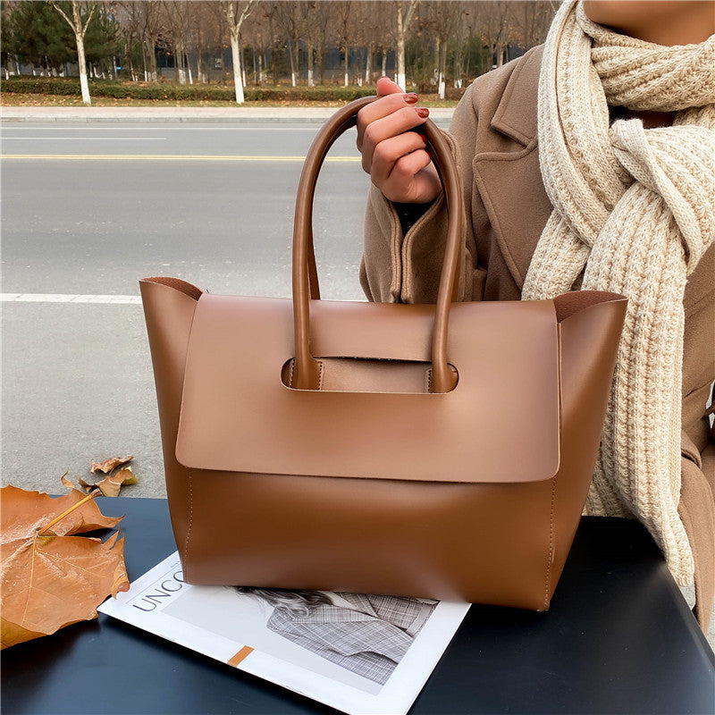 Wholesale PU Large Capacity Shoulder Bag